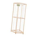 Stuffed Animal Storage Zoo Wooden Toy Organizer for Playroom Kidroom Nursery