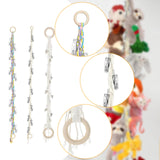 Maxbell Stuffed Animals Storage Chain Plush Toys Hanging Organizer for Cards Bedroom Style A