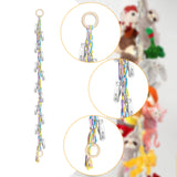 Maxbell Stuffed Animals Storage Chain Plush Toys Hanging Organizer for Cards Bedroom Style A