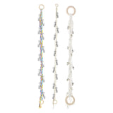 Maxbell Stuffed Animals Storage Chain Plush Toys Hanging Organizer for Cards Bedroom Style A