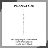 Maxbell Stuffed Animals Storage Chain Plush Toys Hanging Organizer for Cards Bedroom Style B