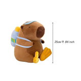 Maxbell Capybara Plush Toy Home Decor Lovely Stuffed Animal for Teens Birthday Gifts 25cm