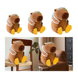 Maxbell Capybara Plush Toy Home Decor Lovely Stuffed Animal for Teens Birthday Gifts 25cm