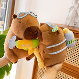 Maxbell Capybara Plush Toy Home Decor Lovely Stuffed Animal for Teens Birthday Gifts 25cm