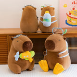 Maxbell Capybara Plush Toy Home Decor Lovely Stuffed Animal for Teens Birthday Gifts 30cm