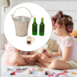 Maxbell 1:12 Beer Bottle Set Model Resin Drinks Decoration Accessories Architectural without watermelon