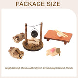 Maxbell Doll Camping Accessories Miniature Camping Set for Ornament Kids Pretend Toy