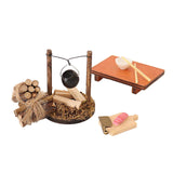 Maxbell Doll Camping Accessories Miniature Camping Set for Ornament Kids Pretend Toy