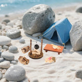 Maxbell Doll Camping Accessories Miniature Camping Set for Ornament Kids Pretend Toy