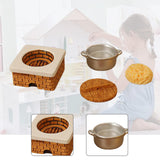 Maxbell 1:12 Dollhouse Stove Set Life Scene Educational Decor Mini Pot and Lid Model noddles set
