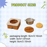 Maxbell 1:12 Dollhouse Stove Set Life Scene Educational Decor Mini Pot and Lid Model noddles set