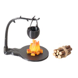 Maxbell 5Pcs 1/12 Dollhouse Hanging Stove for Miniature Scene Railway Station Layout Style A