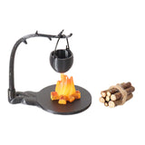 Maxbell 5Pcs 1/12 Dollhouse Hanging Stove for Miniature Scene Railway Station Layout Style A