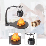 Maxbell 5Pcs 1/12 Dollhouse Hanging Stove for Miniature Scene Railway Station Layout Style A