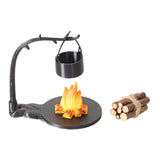 Maxbell 5Pcs 1/12 Dollhouse Hanging Stove for Miniature Scene Railway Station Layout Style B