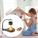 Maxbell 5Pcs 1/12 Dollhouse Hanging Stove for Miniature Scene Railway Station Layout Style B