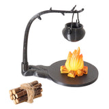 Maxbell 5Pcs 1/12 Dollhouse Hanging Stove for Miniature Scene Railway Station Layout Style C