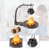 Maxbell 5Pcs 1/12 Dollhouse Hanging Stove for Miniature Scene Railway Station Layout Style C