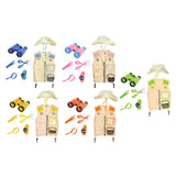 Maxbell Outdoor Exploration Set Cargo Vest and Hat and Accessories for Children Kids Green
