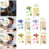 Maxbell Outdoor Exploration Set Cargo Vest and Hat and Accessories for Children Kids Green