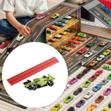 Maxbell 3.9M Flexible Ramp Track Set with 4 Alloy Cars Educational Physics Track Toy