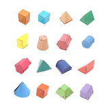 Maxbell 16x Geometric Shapes Area Demonstrator for Elementary Kindergarten Preschool