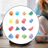 Maxbell 16x Geometric Shapes Area Demonstrator for Elementary Kindergarten Preschool