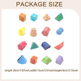 Maxbell 16x Geometric Shapes Area Demonstrator for Elementary Kindergarten Preschool