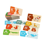 Maxbell Matching Game Handcraft Early Learning Toy for Preschool Birthday Boys Girls Alphabet