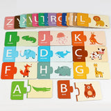 Maxbell Matching Game Handcraft Early Learning Toy for Preschool Birthday Boys Girls Alphabet