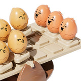 Maxbell Kids Egg Balance Math Toys Balancing Egg Seesaw for Boy Girl 3 4 5 Year Olds