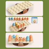 Maxbell Kids Egg Balance Math Toys Balancing Egg Seesaw for Boy Girl 3 4 5 Year Olds