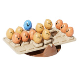Maxbell Kids Egg Balance Math Toys Balancing Egg Seesaw for Boy Girl 3 4 5 Year Olds