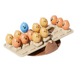 Maxbell Kids Egg Balance Math Toys Balancing Egg Seesaw for Boy Girl 3 4 5 Year Olds