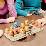 Maxbell Kids Egg Balance Math Toys Balancing Egg Seesaw for Boy Girl 3 4 5 Year Olds