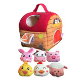 Maxbell Stuffed Farm Animals Gifts Cartoon Sensory Toys for Boys Girls Children Kids Style A