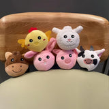 Maxbell Stuffed Farm Animals Gifts Cartoon Sensory Toys for Boys Girls Children Kids Style B