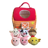 Maxbell Stuffed Farm Animals Gifts Cartoon Sensory Toys for Boys Girls Children Kids Style B