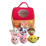 Maxbell Stuffed Farm Animals Gifts Cartoon Sensory Toys for Boys Girls Children Kids Style B