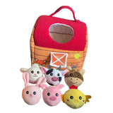 Maxbell Stuffed Farm Animals Gifts Cartoon Sensory Toys for Boys Girls Children Kids Style B