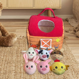 Maxbell Stuffed Farm Animals Gifts Cartoon Sensory Toys for Boys Girls Children Kids Style B