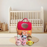 Maxbell Stuffed Farm Animals Gifts Cartoon Sensory Toys for Boys Girls Children Kids Style B