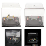 Maxbell 1/64 Model Car Display Case Decorative DIY Micro Photography Prop Dust Cover No Figurine