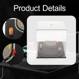 Maxbell 1/64 Model Car Display Case Decorative DIY Micro Photography Prop Dust Cover No Figurine