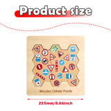 Maxbell Wooden Puzzle for Toddlers Game Early Education Gift for Boys Girls for Kids
