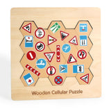Maxbell Wooden Puzzle for Toddlers Game Early Education Gift for Boys Girls for Kids