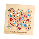 Maxbell Wooden Puzzle for Toddlers Game Early Education Gift for Boys Girls for Kids