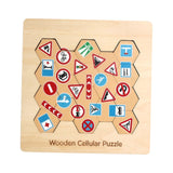 Maxbell Wooden Puzzle for Toddlers Game Early Education Gift for Boys Girls for Kids