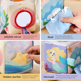 Maxbell Baby Tissue Box Toy Infant Sensory Toy for Baby Boys Girls Toddlers Children