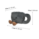 Maxbell Plush Coffee Cup Cute Funny Stuffed Animal for Adult Coffee Lover Collectors